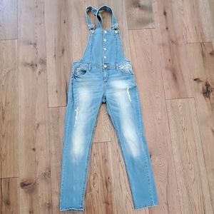 Denim overalls